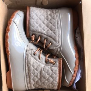 Rain or winter boots